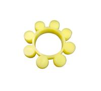 Tangerniu Coussin d'accouplement élastique prune, 1 pièce, pétales de corps, bloc élastique en polyuréthane de type MT, rondelle prune, coussin élastique Raccord à douille