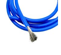 Tangerniu Fil de cuivre étamé en Silicone Extra doux de 10 mètres de long, câbles électriques flexibles de 12awg à 30awg Rallonge(18AWG)