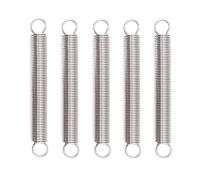 Tangerniu Zxxin- Diamètre de Fil de 0,8 mm, diamètre extérieur de 6 mm, 15-50mm de Longueur, Extension en Acier Inoxydable Printemps avec Crochet Petits Ressorts 5pcs Compressé Durable (Size : 15mm)