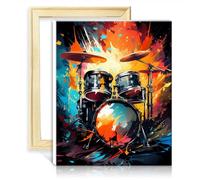 TANGFEIY Kit de peinture à l'huile numérique à faire soi-même pour adultes avec pinceaux et pigment acrylique sur toile, peinture à l'huile, sans cadre (30 x 40 cm)