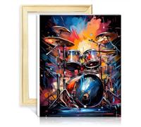 TANGFEIY Kits de peinture par numéros pour adultes avec pinceaux, peinture acrylique, pigment numérique, style créatif, artisanat, sans cadre (40 x 50 cm)