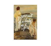 TANGJUNMR Impression sur toile Portrait d'une dame en feu, série télévisée populaire, décoration murale sans cadre, pour chambre à coucher, 60 x 90 cm