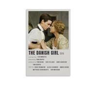 TANGJUNMR Poster sur toile de la série télévisée populaire The Danish Girl - Art mural décoratif pour chambre à coucher - 60 x 90 cm