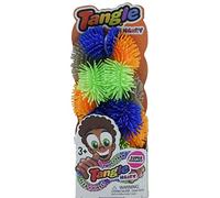 TANGLE Jr Hairy (Bleu/Vert/Orange) - Véritable Fidget Toys Sensoriel Toy Twisty Fidget Toy Tangle Fidgets pour Enfants et Adultes - Fidget Toy pour l'école - Cadeau pour adolescents et adultes