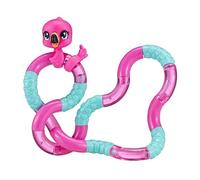 Tangle Jr. Pets Series | Linky le flamant rose | Fidget to Focus | Jouet sensoriel pour enfants | 3 ans et plus | Jouet sensoriel à torsion | Idéal pour la motricité fine | Dans la boîte officielle