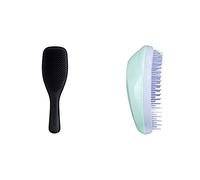 Tangle Teezer Brosse démêlante pour cheveux fins et fragiles & Wet Detangler Brosse à Cheveux pour Cheveux Mouillés, Noir, 1 Unité