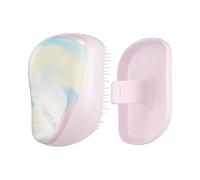 Tangle Teezer Compact Styler, Brosse à Cheveux Démêlante, Cheveux Secs et Mouillés, Tous Types de Cheveux, Brosse Idéale pour Voyager, Pochette de Transport, Tourbillon de crème