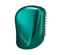TANGLE TEEZER Compact Styler Green Jungle pour adultes, idéal pour utilisation pratique, format pratique