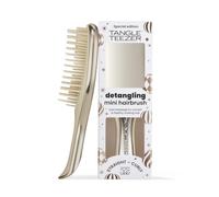 Tangle Teezer La mini brosse à cheveux Ultimate Detangler Chrome | Brosse démêlante cheveux lisses et bouclés | Dents à deux niveaux | Champagne or | Cheveux secs ou mouillés
