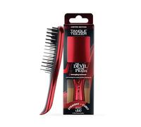 Tangle Teezer Mini x The Devil Wears Prada Ultimate Detangler, pour Cheveux Secs et Mouillés, Brosse Idéale pour les Enfants et pour Voyager, chrome rouge