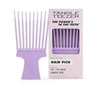 Tangle Teezer peigne afro Hair Pick Lilac - Brosse cheveux bouclés démêlant - Peigne grosse dent pour boucle cheveux - Peigne afro cheveux crépus pour démêler