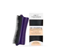 Tangle Teezer Pet Teezer, Grande Brosse de Toilettage pour Chien, pour le Bain ou sur Poil Sec, la Brosse Parfaite pour Chien pour Retirer les Poil Tombés, Violet et Gris