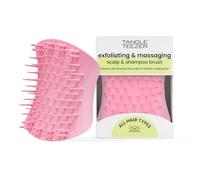 Tangle Teezer | The Scalp Exfoliator & Massager | Parfait pour le traitement des cheveux et la détox du cuir chevelu | Pretty Pink