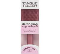 Tangle Teezer Ultimate Detangler Grande Brosse à Cheveux Démêlante, Cheveux Secs et Mouillés, Cheveux Épais, Bouclés et Longs, Picots à 2 Niveaux, Réduit la Casse, Élimine les Nœuds, Velours rose