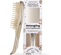 Tangle Teezer La mini brosse à cheveux Ultimate Detangler Chrome | Brosse démêlante cheveux lisses et bouclés | Dents à deux niveaux | Champagne or | Cheveux secs ou mouillés