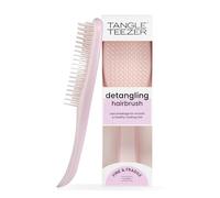 Tangle Teezer Ultimate Detangler Fins et Fragiles, Brosse à Cheveux pour Cheveux Colorés, Fins et Délicats, Picots Souples à 2 Niveaux, Réduit la Casse, ne Tire pas, Rose Paillettes