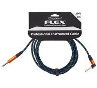 Tanglewood Flex Cable Blue/Black 3 m Angled