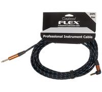 Tanglewood Flex Cable Blue/Black 6 m Angled