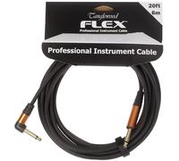 Tanglewood Flex Cable Rubber Black 6 m Angled
