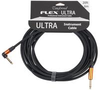 Tanglewood Flex Ultra Cable Carbon Black 6 m Angled