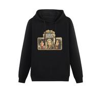 TangMeng Charlie's Angels 1970'S Retro Style Men's Black Hooded Unisex Sweatshirt M