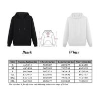 TangMeng Cheap Trick Repeat Logo Men's Black Hooded Unisex Sweatshirt XXL