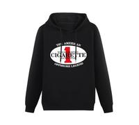 TangMeng Cigarette Racing Team Speedboat Boat Powerboat Engine Men's Black Hooded Unisex Sweatshirt 3XL