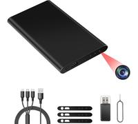 TANGMI Camera Espion Power Bank 1080P HD 17H