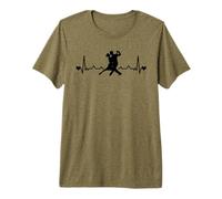 Tango Argentino Dancing Heartbeat Milonga Vals Tango Dancer T-Shirt Haut de Gamme