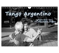 Tango Argentino - Paare beim Tanz auf öffentlichen Plätzen (Wandkalender 2026 DIN A4 quer), CALVENDO Monatskalender: Tangotänzer nehmen öffentlichen Raum mit dem Mittel des Tanzes in Besitz.