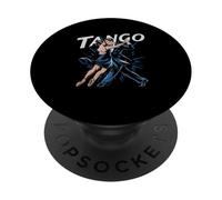 Tango Couple Dance Embrasser Élégant Mouvement Argentin PopSockets PopGrip Adhésif