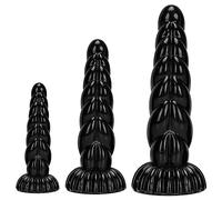 TangQian Gode anal super lisse extra large, insertion facile, pénis monstre, ventouse, plug anal doux, plug anal, point G, masturbation vaginale, gode anal, jouet sexuel anal for femmes et hommes (