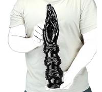 TangQian Gode géant 36 cm XXL Grand Réaliste Poing à Main avec Ventouse Fist SM Taille Sex Toy Pénis Sex Toy for Femmes Lesbiennes Hommes