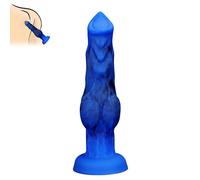 TangQian Gode géant en silicone liquide, 5 tailles, grand gode loup avec ventouse, godes anaux S/M/L/XL/XXL for chiens SM, plug anal Alien Monster, gode classique, jouet sexuel for femmes et hommes
