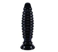 TangQian Plug anal géant avec ventouse XXL boules anales extra larges masseur de prostate dilatateur d'anus gode anal masturbation sex toy for hommes femmes et couples (Size