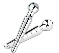 TangQian Plug de pénis de dilatateur urétral d'acier inoxydable avec des sondes urétrales d'échelle Stimulation de l'urètre Cathéter urétral dilatateur de pénis Plug de masturbation jouet sexuel for h