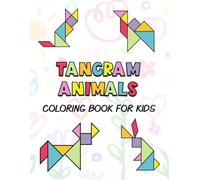 Tangram Animals Coloring Book For Kids