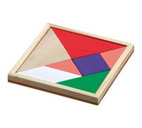 Tangram coloré 15x15cm Philos