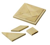 Tangram en bambou 15.5x15.5cm Philos