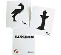 Tangram enfant 28 fiches modèles - oz international {couleur} G