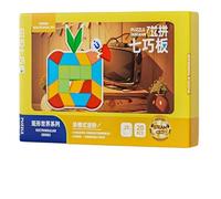 Tangram pour, Apprentissage progressif éducatif - Puzzle magnétique Tangram,pour garçons Maison école fête