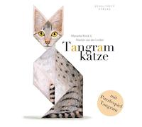 Tangramkatze: Bilder- und Spielebuch ab 5 Jahren für Jungen und Mädchen: fördert MINT, Logik und Fantasie - inkl. Tangram-Puzzle-Teile
