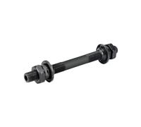 TANGSIYANG axe Roue Velo Axe de moyeu vélo Avant/arrière à dégagement Rapide en Acier au Carbone Adaptateur d'axe Arbre Creux pièces moyeux Accessoire(Front)