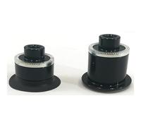 TANGSIYANG axe Roue Velo Moyeu arrière de Frein à axe traversant en Alliage d'aluminium et Capuchon latéral 10/QRX130 mm Réparation moyeux d'axe Conversion(Only Side Cap)
