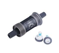 TANGSIYANG BoîTier De PéDalier Boîtier de pédalier vélo 113 mm, 120, 122,5, 124, 126, axe manivelle à Trou carré, pièces for Conique(124mm)
