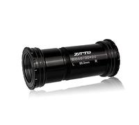 TANGSIYANG BoîTier De PéDalier Supports inférieurs de la Presse 30 mm 4 roulements for Le Cadre Montagne vélo Route 92mm 86mm Shell User CHAMINEET DE CRANKSET(BB86-30 Black)