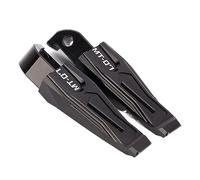 TANGSIYANG Cale Pied Moto Moto Accessori CNC Repose-Pieds for Passager arrière Repose-Pieds Repose-Pieds Fit Use for Yamaha MT07 2015-2017 2018 2019 2020 2021 2022 MT 07 Repose Pied Moto(Black)
