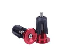 TANGSIYANG Directions VéLo 1 Paire de Bouchons d'extrémité Guidon vélo en Alliage d'aluminium, Embout Route Montagne, Accessoires Cyclisme Multicolores(Red)
