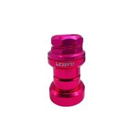 TANGSIYANG Directions VéLo Casque de vélo Pliant à roulement scellé, ultraléger, en Alliage 98g, Ensemble Bols modifiés intégrés 34mm(Rose Red)
