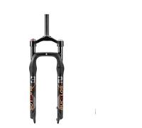TANGSIYANG Fourche VTT 20 X 4,0 Et 26, Débattement De 180 Mm, for Pneus Plage Neige, for Frein À Disque(26x4.0-Single)
